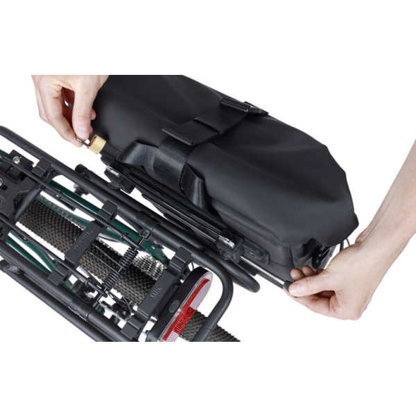 Load image into Gallery viewer, Basil MIK Side lockpin, zwart, voor bagagedrager
