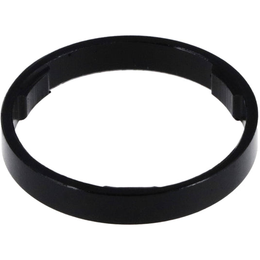 Trivio - spacer 5mm 1 1 8 aluminium zwart - 5 stuks