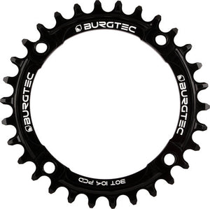 Burgtec 104 mm bcd thick thin chainring for shimano