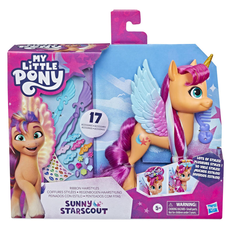 Load image into Gallery viewer, My little pony hasbro mlp sunny starscout's mooie manen
