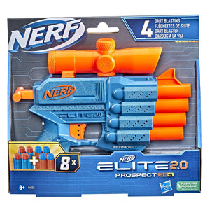 Hasbro nerf elite prospect qs4 inclusief 8 pijltjes