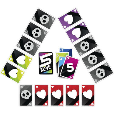 Hasbro gaming 5 alive kaartspel