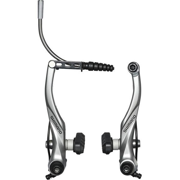 Load image into Gallery viewer, Shimano V-Brake Alivio T4000 achter zilver
