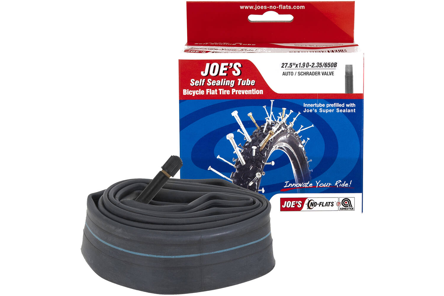 Joe's no flats - binnenband self sealing tube av 27.5x1.90-2.35 (mtb)