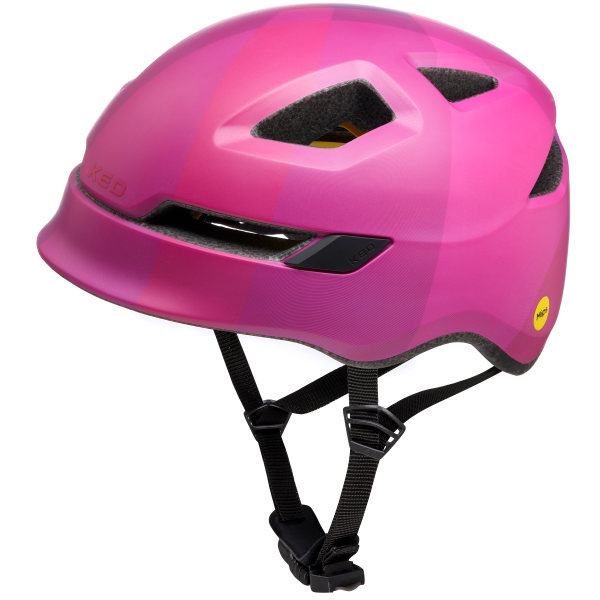 Load image into Gallery viewer, Ked fietshelm pop ii lite m (52-56cm) - mat roze
