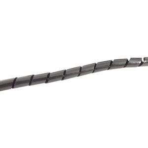 Bofix kabel framebeschermer spiraal - 8mm 10meter - zwart