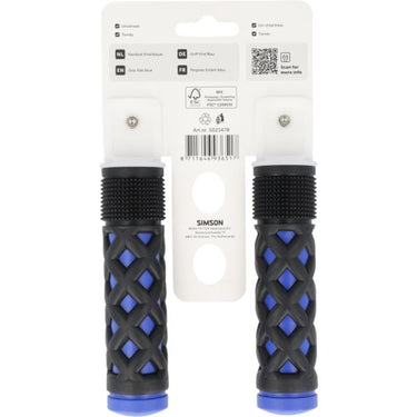 Simson handvatten kinder blauw-zwart