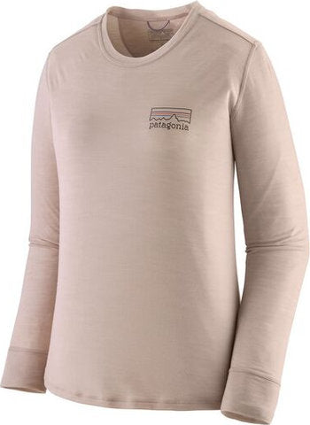 Patagonia cap cool merino graphic l s women's jersey