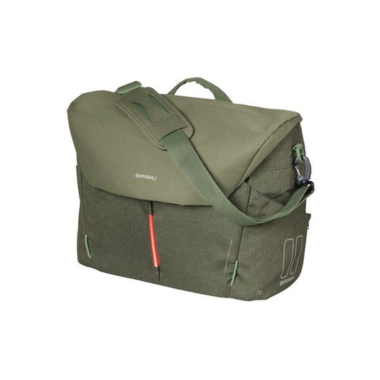Basil B-Safe Commuter Nordlicht - laptoptas - 17 liter - olijf groen