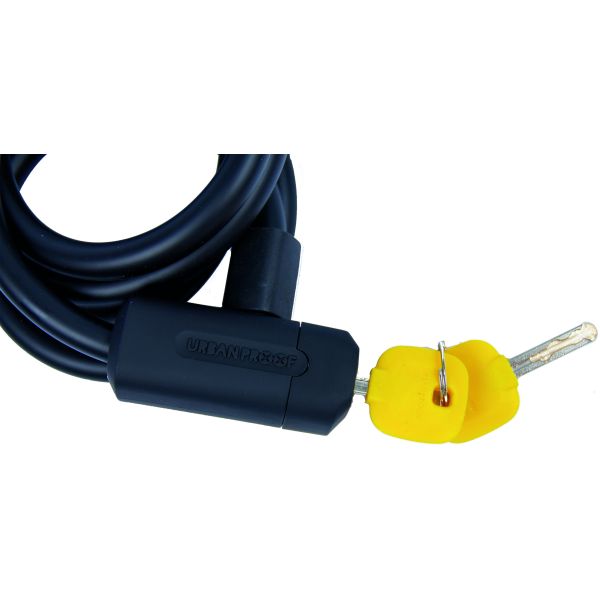 Load image into Gallery viewer, Urbanproof spiraalslot 12mm*150cm zwart
