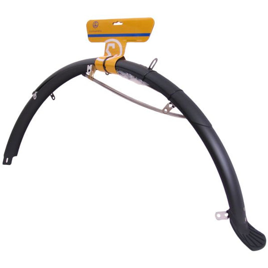 Sunny wheel kunststof spatbordset 28 inch mat zwart 50 mm