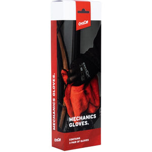 Cyclon montagehandschoenen m8 - rood (3 paar)