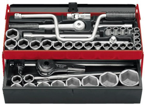 Facom doppensets 1 2 en 3 4 van 8 tot 50 mm - sk.453n
