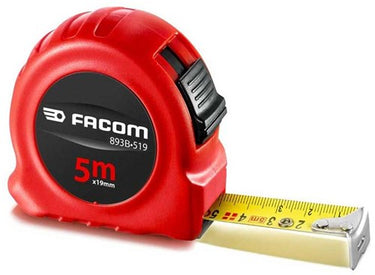 Facom dubbelz meetlint abs-behuizing 5m 19mm - 893b.519pb