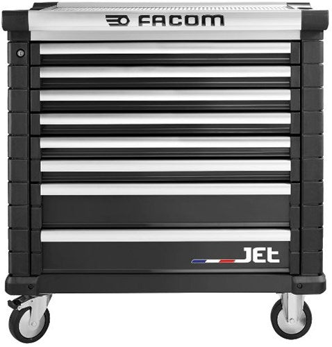 Load image into Gallery viewer, Facom jet gereedschapswagen 8 laden m4 zwart - jet.8nm4a - jet.8nm4a
