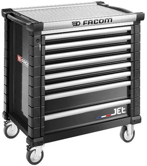 Facom jet gereedschapswagen 8 laden m4 zwart - jet.8nm4a - jet.8nm4a