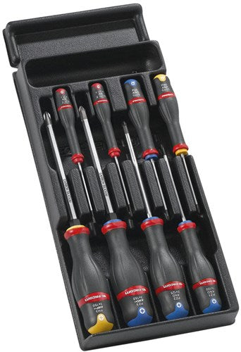 Facom mod.at2 module met 8 protwist schroevendraaiers - mod.at2