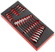 Facom module foam 12 anti-slip steekringratelsleutels - modm.467bj12pb - modm.467bj12pb