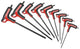 Facom set sleutels | t-handgreep | torx® | 9-delig - 89txa.ho9