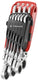 Facom set van 10 scharnierende steekringratelsleutels in houder - 467bf.jp10pb
