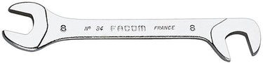 Facom steeksleutel micromechanica, bek 15° en 75° gebogen 12 mm - 34.12