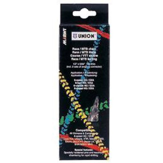 BF1001A Ketting Union 810 1 2x1 32x116 - Fietsketting 116 links - Zwart