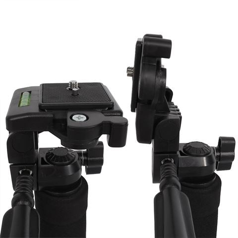 Load image into Gallery viewer, Falcon Eyes Eenbeenstatief + 3 weg kop MP-3 4 Secties 178 cm
