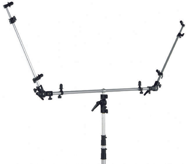 Load image into Gallery viewer, Falcon Eyes Tri-Reflectorhouder PRTK-2436 met spigotaansluiting
