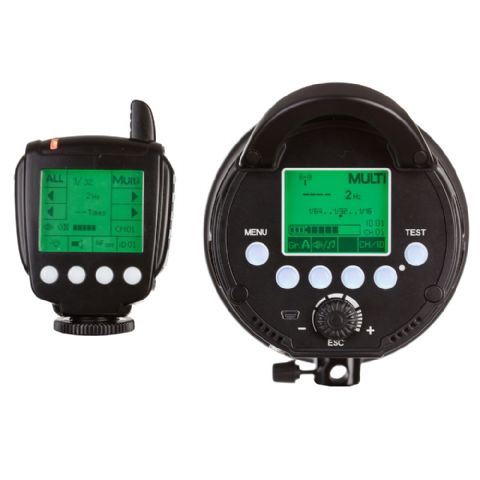 Load image into Gallery viewer, Falcon Eyes TTL Studioflitser Satel Two op Accu voor Nikon
