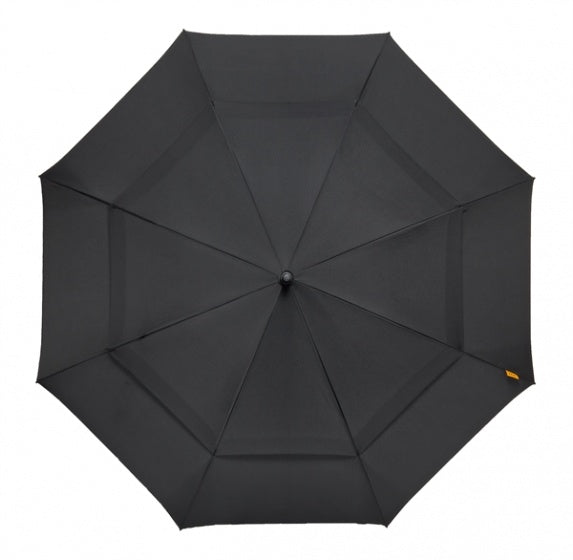 Load image into Gallery viewer, Falcone Golfparaplu windproof 130 cm polyester zwart
