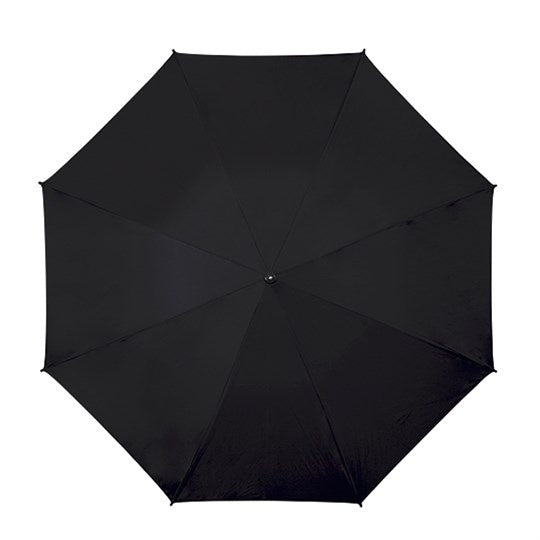 golfparaplu windproof 125 cm polyester zwart