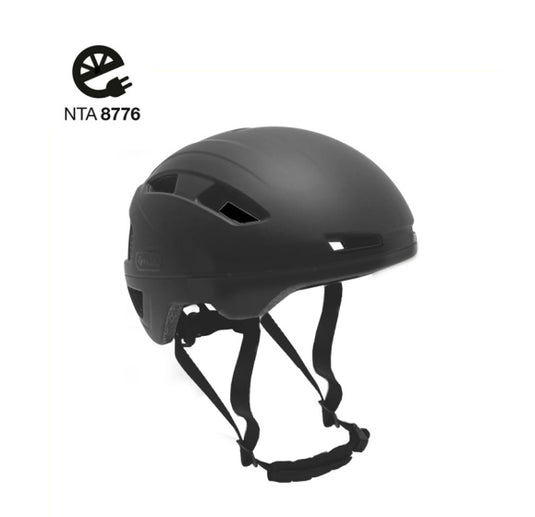helm 55-58 cm unisex matzwart maat M