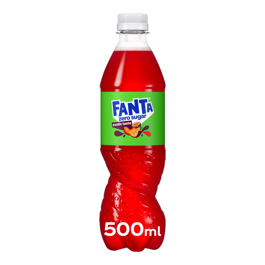 Fanta exotic zero sugar pet (12x 50cl)