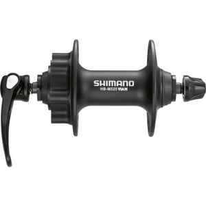 Shimano voornaaf fh-m525 - 36 gaats 6 bouts remschijfbevestiging - zwart