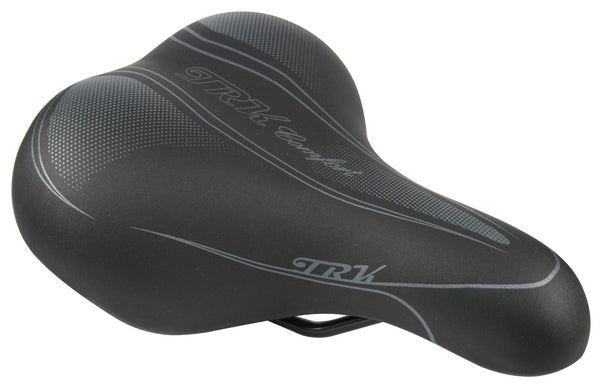 Cycle tech ddk trk comfort zadel zwart grijs blister 0300970