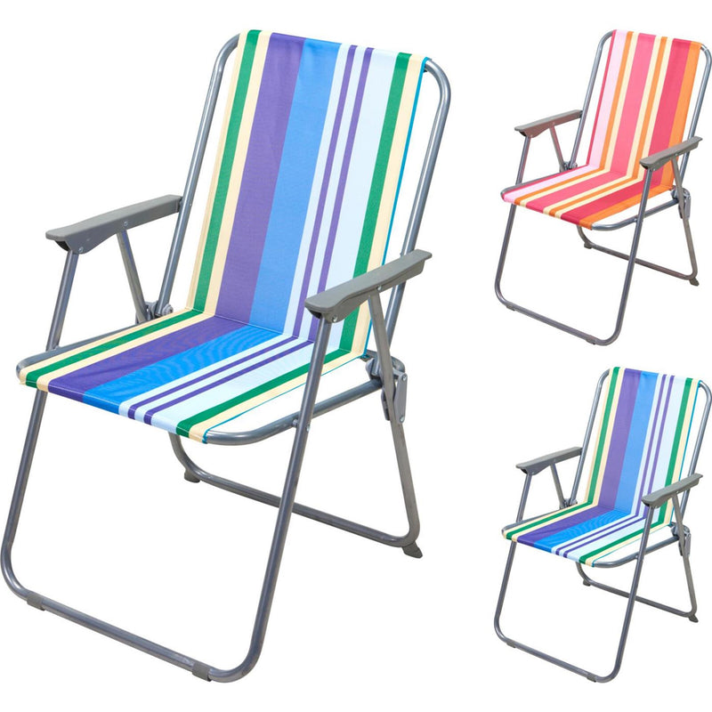 Laden Sie das Bild in Galerie -Viewer, Pro beach strandstoel 41x52x75cm 2 assorti
