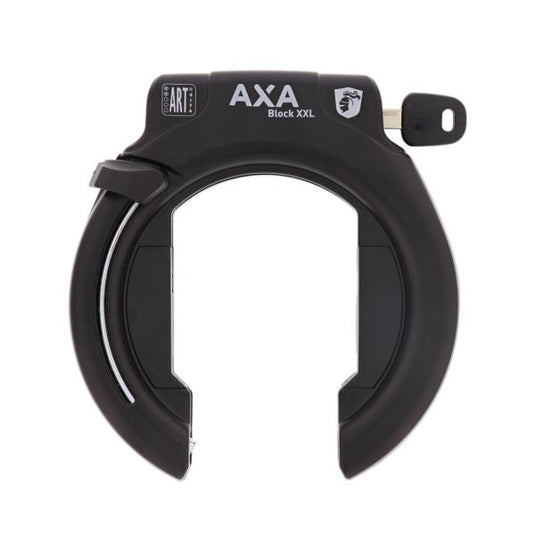 AXA xxl Zwart ringslot + Zadeltas + ULC100 ketting