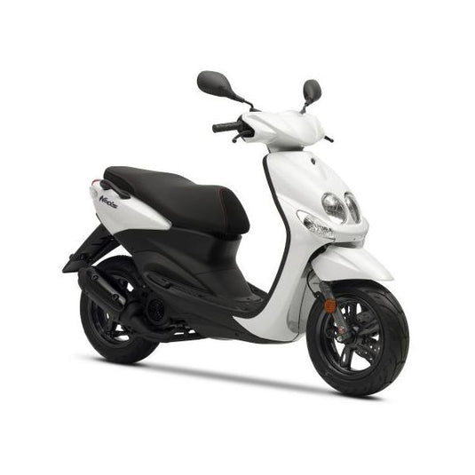 Edge plaatset 9-delig voor yamaha neo's - vanaf bouwjaar 2008 tot 2011 - 2 en 4 takt model - glanzend wit