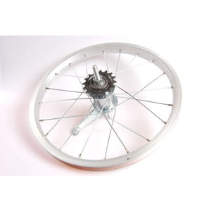 Achterwiel 16 x 1.75 aluminium met favorit remnaaf