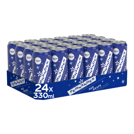 Fernandes red grape blik (24x 33cl)