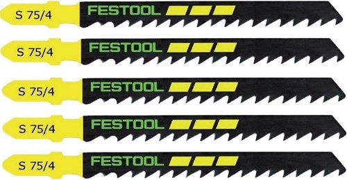 Festool accessoires decoupeerzaagblad s 75 4 5 | 5 stuks | 486546