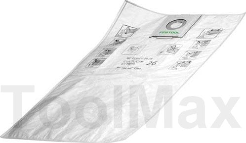 Afbeelding laden in galerijviewer, Festool accessoires filterzakken ctl 26 (5x) | 496187
