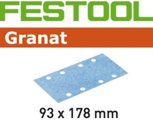 Festool accessoires granat stf 93x178 p220 gr 100 schuurstroken | 498939