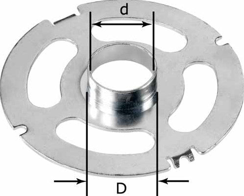 Festool accessoires kopieerring kr-d 17,0 of 1400 - 493315