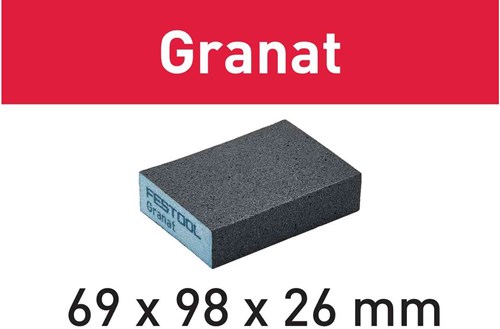 Festool accessoires schuurblok granat | 69x98x26 | 60 gr 6 - 201081
