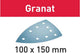 Festool accessoires schuurpapier stf delta 9 p180 gr 10 granat - 577541