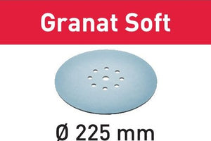 Festool accessoires schuurschijf stf d225 p240 gr s 25 granat soft - 204226