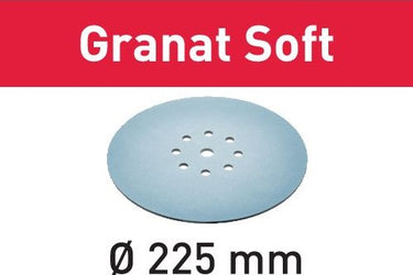Festool accessoires schuurschijf stf d225 p80 gr s 25 granat soft - 204221