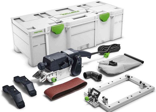 Chargez l'image dans la visionneuse de la galerie, Festool bs 75 e-set bandschuurmachine | 1010 w | 533 x 75 mm - 576296
