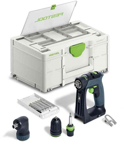 Load image into Gallery viewer, Festool cxs 18-basic-set - accu-schroefboormachine | zonder accu's en lader in systainer - 577333

